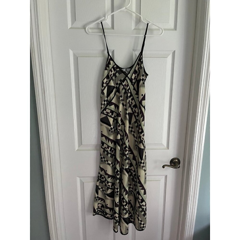 Geometric Midi Dress